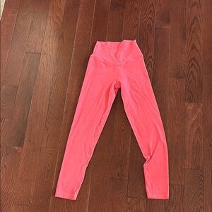 Aerie Pink High-Waisted Leggings